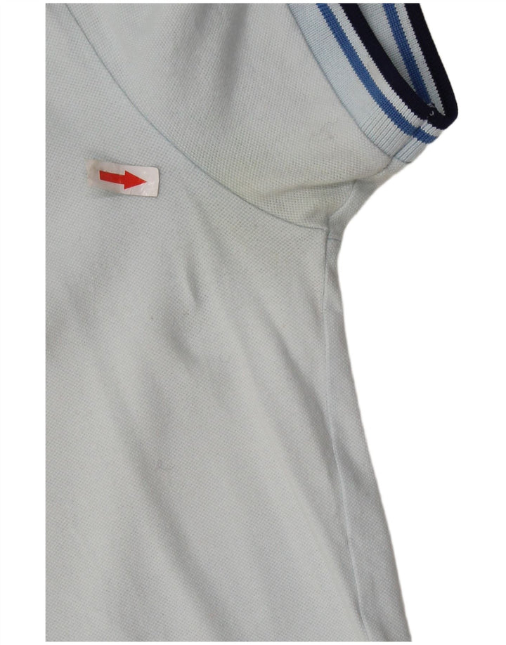 Мужская легкая и эластичная рубашка-поло FRED PERRY, маленькая синяя, хлопок