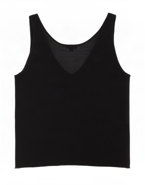 Женский прозрачный жилет Massimo Dutti UK 18 XL, черный