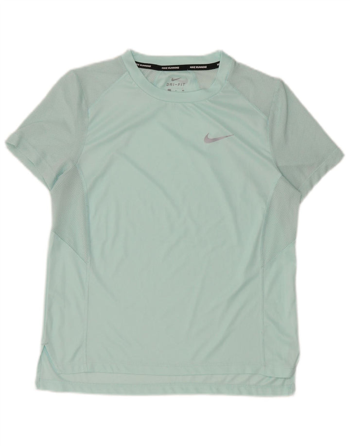 Мужская футболка Nike Dri Fit, маленький зеленый цвет