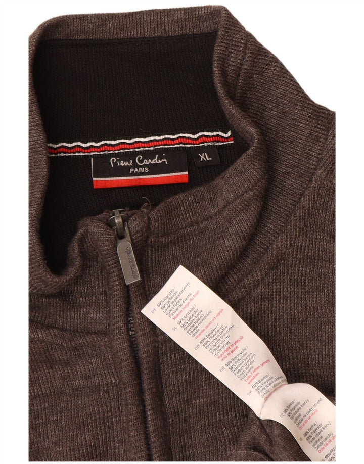 Мужской кардиган Pierre Cardin XL, серый хлопок