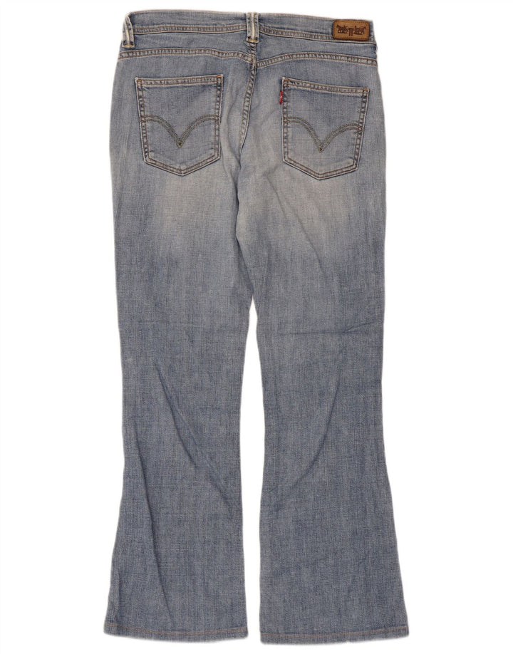 Женские расклешенные джинсы Levi's W32 L30, синий хлопок