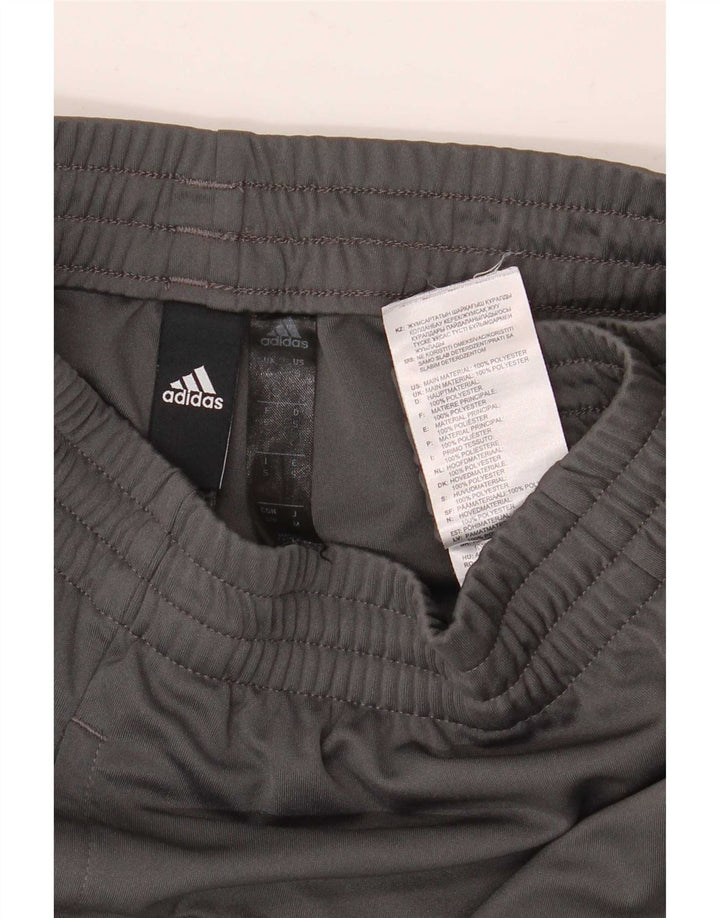 Мужские спортивные шорты Adidas, маленькие черные из полиэстера