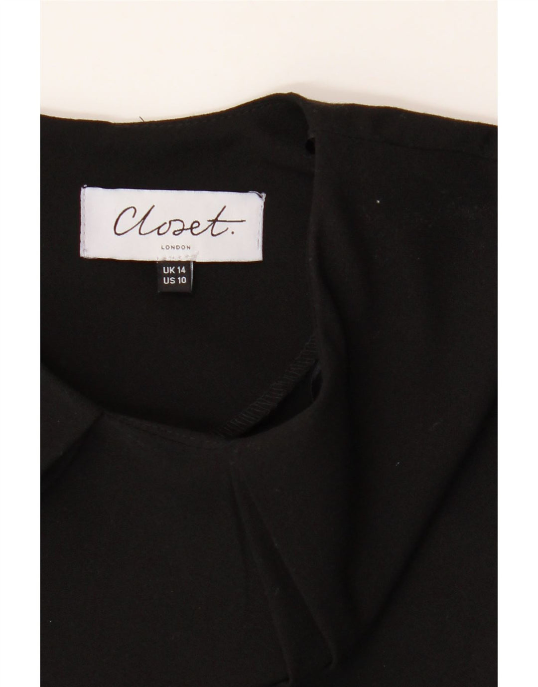 CLOSET Womens Sleeveless A-Line Dress UK 14 Medium Turquoise Paisley Vintage CLOSET and Second-Hand CLOSET from Messina Hembry 