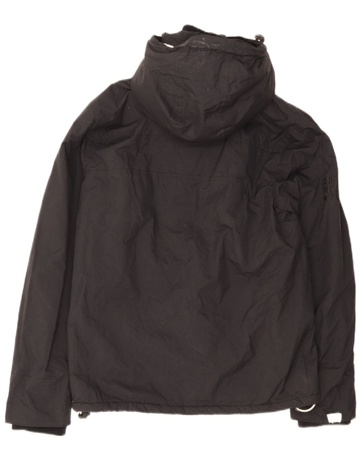 Мужская ветровка с капюшоном Superdry UK 38, средний черный