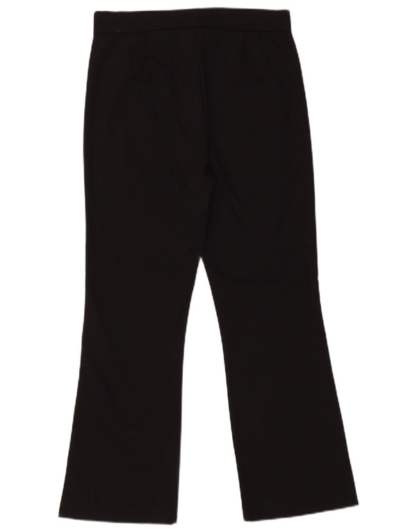 Zara Женские укороченные брюки Bootcut Medium W28 L26 Черные