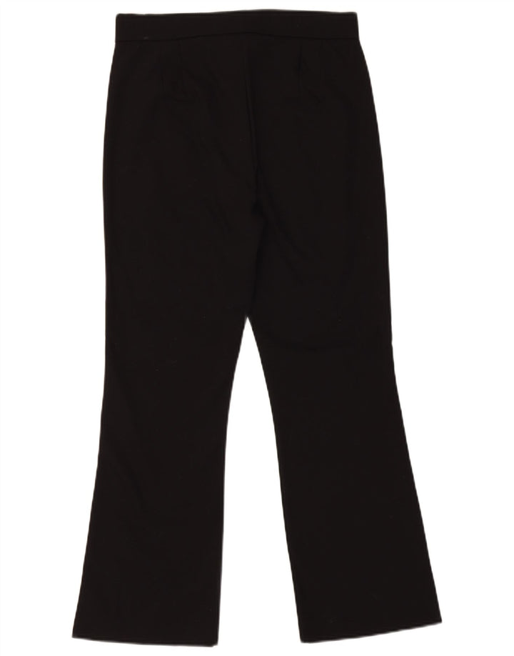 Zara Женские укороченные брюки Bootcut Medium W28 L26 Черные