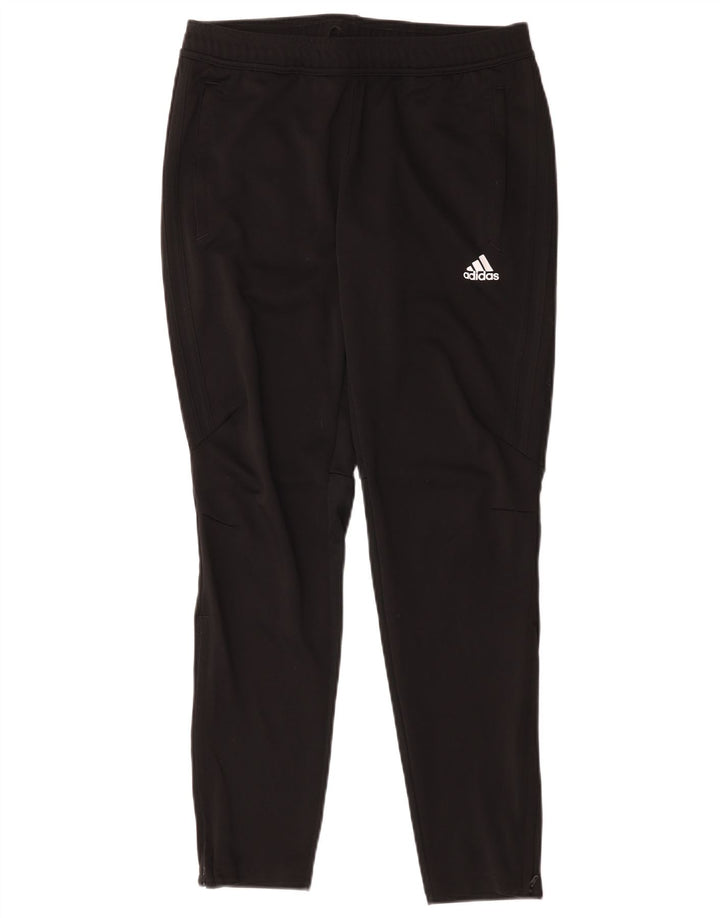 Женские спортивные брюки Adidas UK 12/14, средний черный полиэстер