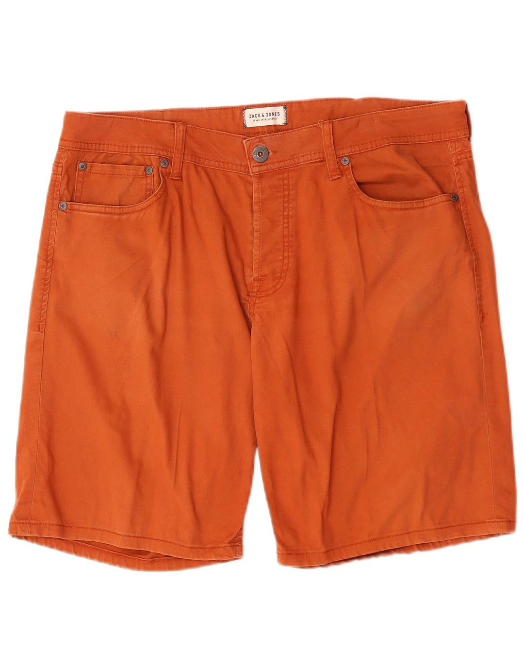 Jack & Jones Мужские повседневные шорты W38 XL Оранжевые