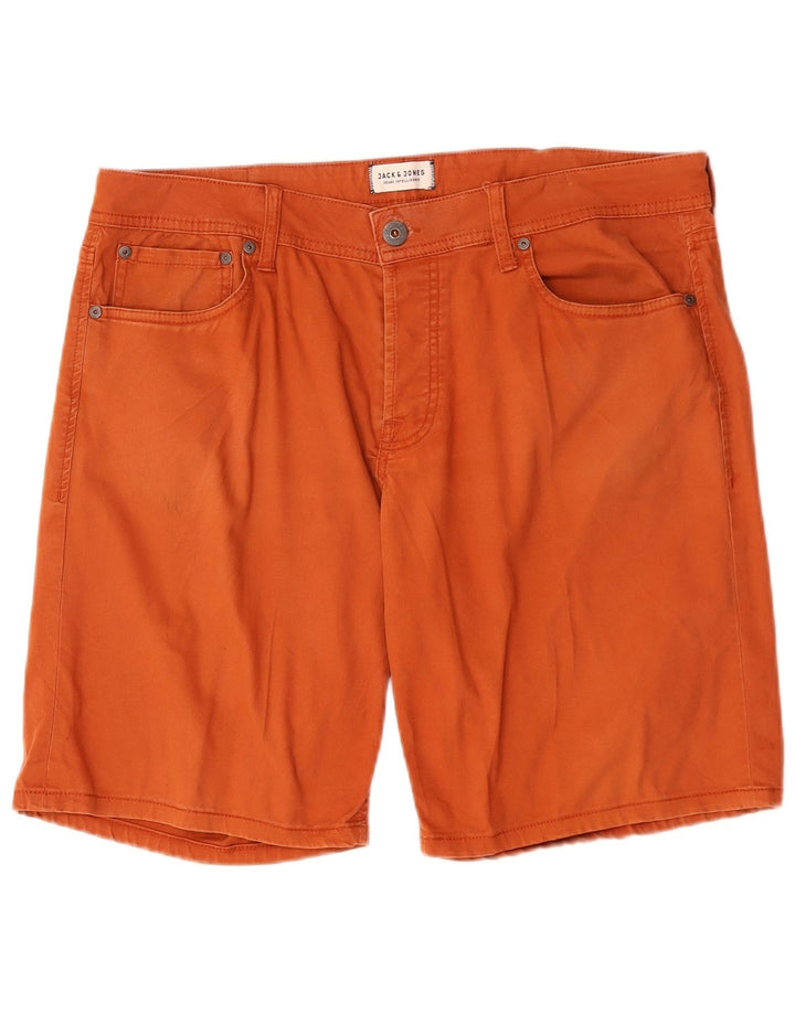 Jack & Jones Мужские повседневные шорты W38 XL Оранжевые