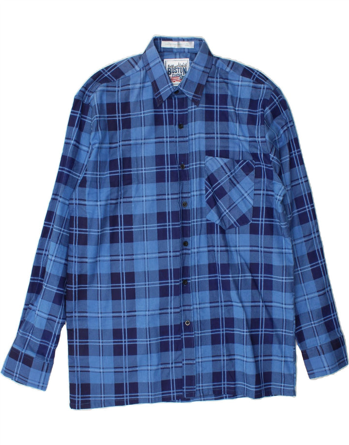 Mens Flannel Shirt Large Vintage Boston and Second-Hand Boston from Messina Hembry 