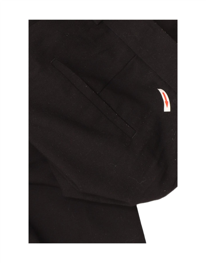 Женские прямые брюки карго Marks & Spencer UK 12 Medium W30 L30 черные