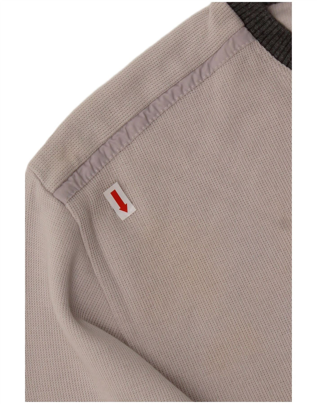 Мужской топ HUGO BOSS с длинным рукавом XL Off White, хлопок с цветными блоками