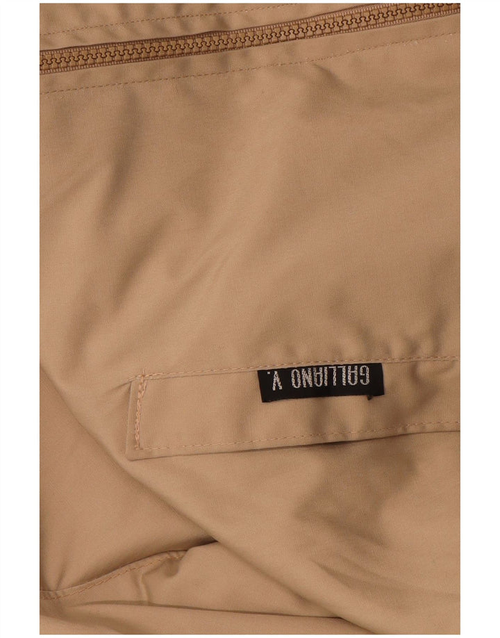 Мужская куртка-бомбер Galliano UK 38 Medium Beige