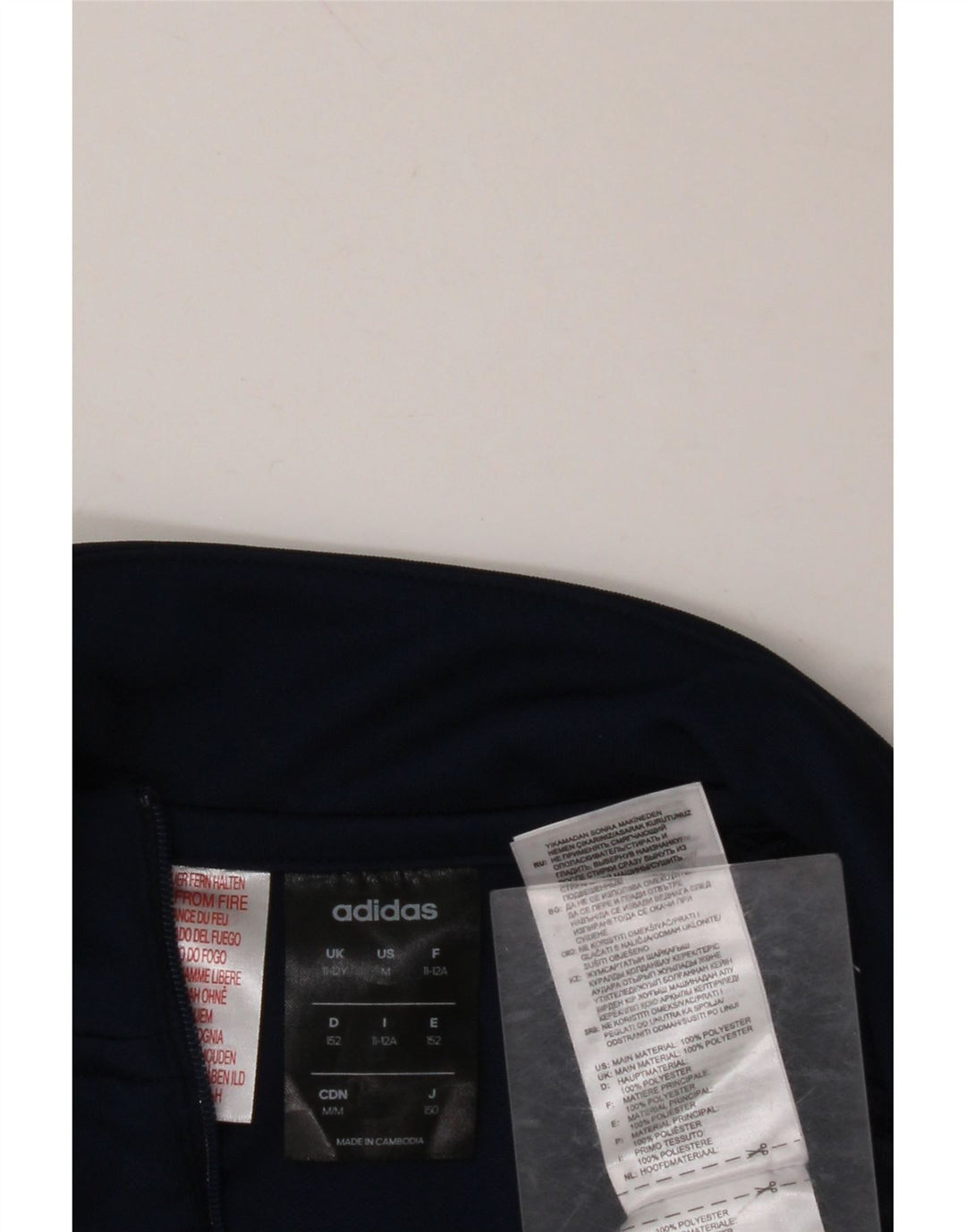 Спортивный костюм с пуловером ADIDAS для мальчиков 11–12 лет, темно-синий