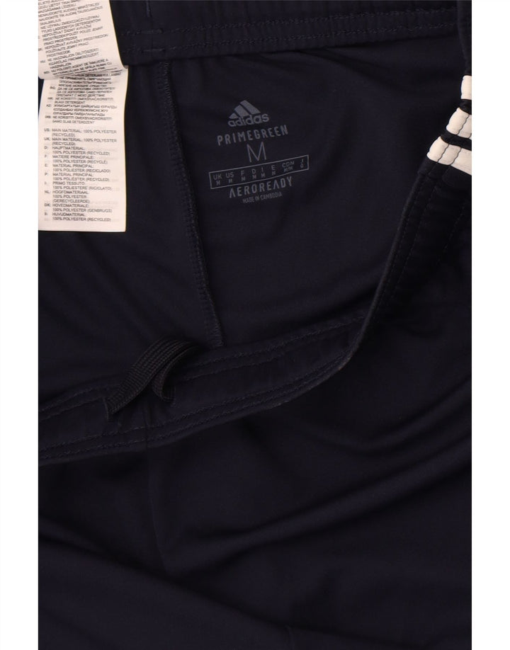 Мужские спортивные шорты Adidas Aeroready среднего размера, темно-синие, полиэстер