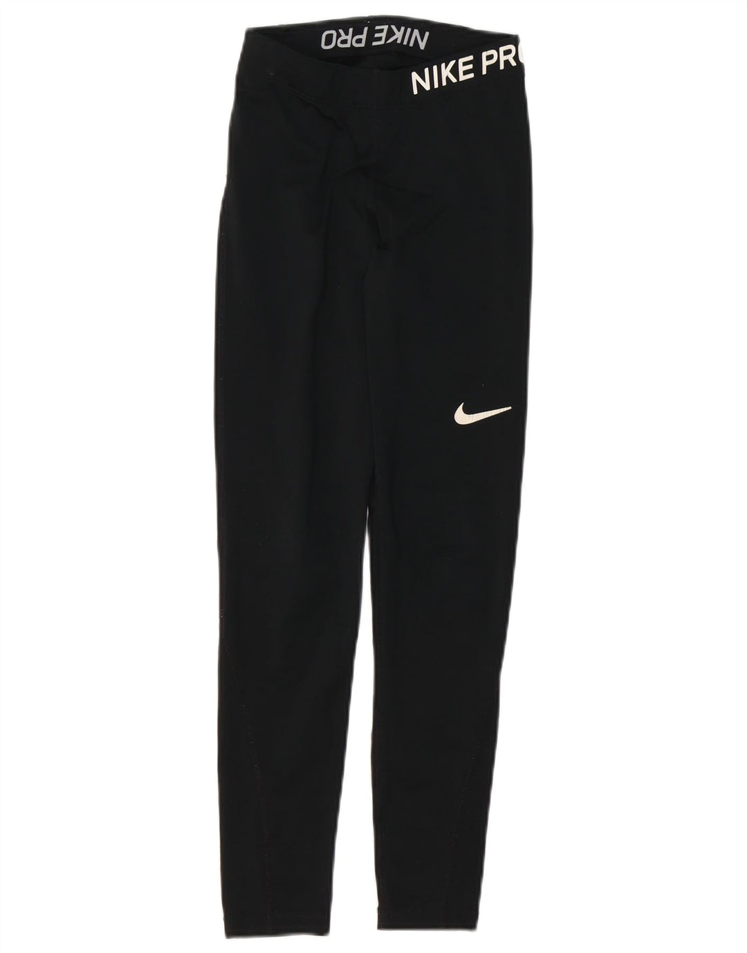 Женские леггинсы с рисунком NIKE Dri Fit UK 4 XS, черные