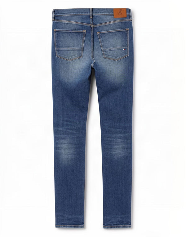 Мужские прямые джинсы Tommy Hilfiger Denton Slim Fit W32 L34, синий хлопок