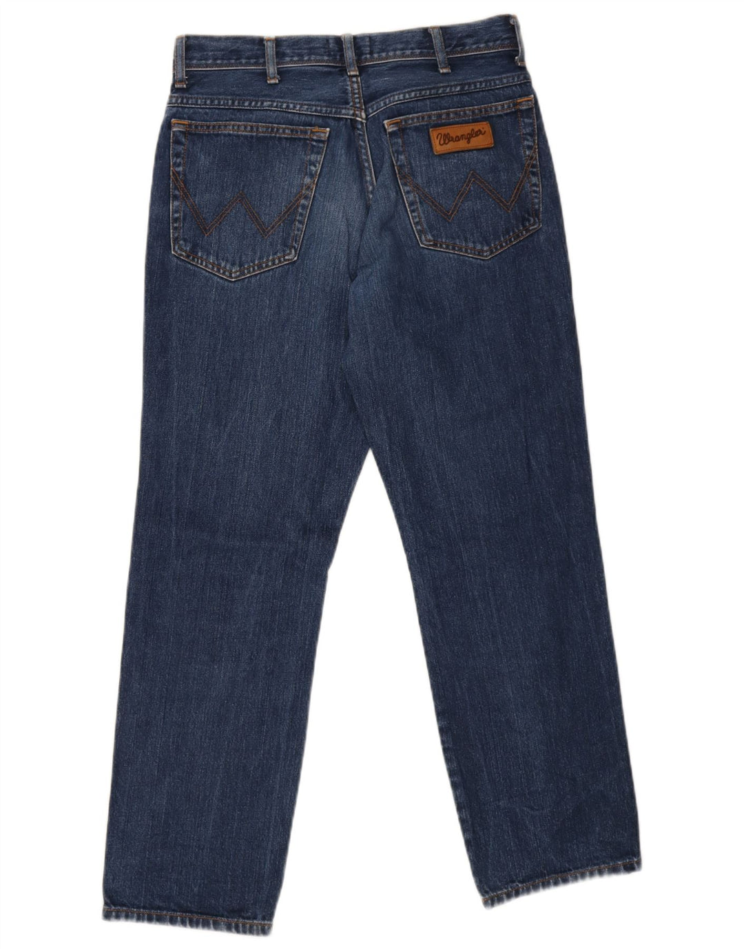 Мужские прямые джинсы Wrangler W32 L30 синие, хлопок