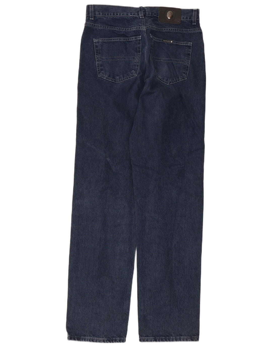 Мужские прямые джинсы Trussardi W34 L32 темно-синие, хлопок