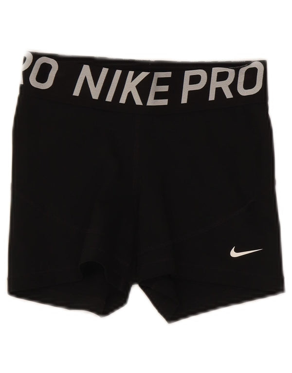 Женские спортивные шорты с графикой Nike UK 4 XS, черные