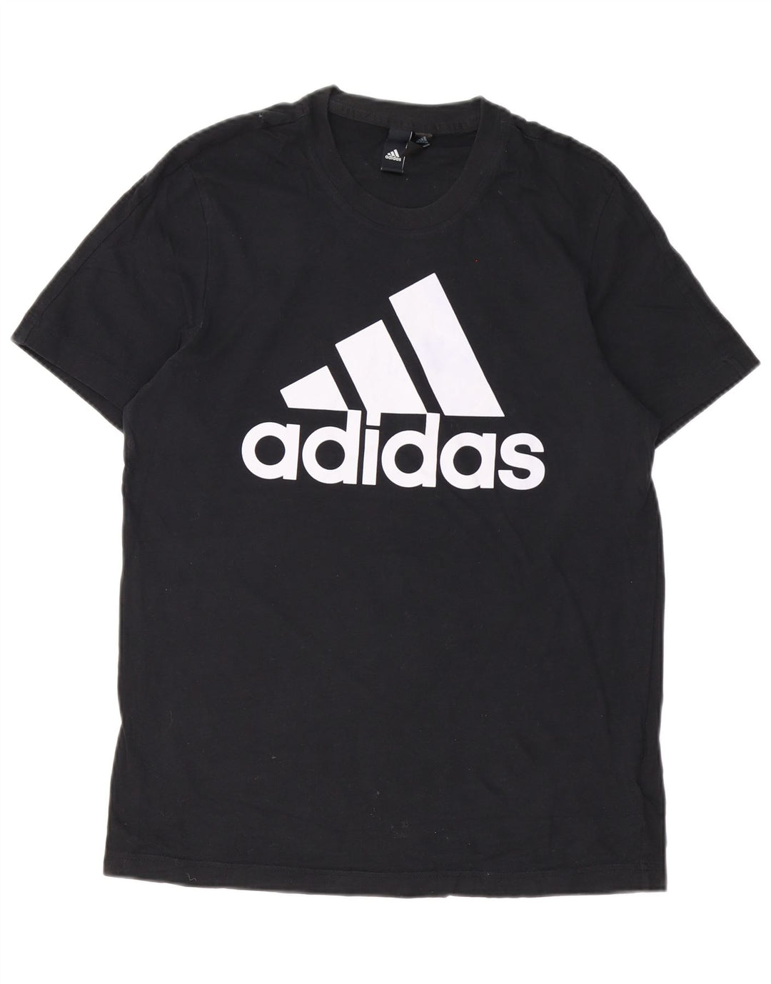 Adidas Мужская футболка с рисунком Топ среднего размера, черный хлопок