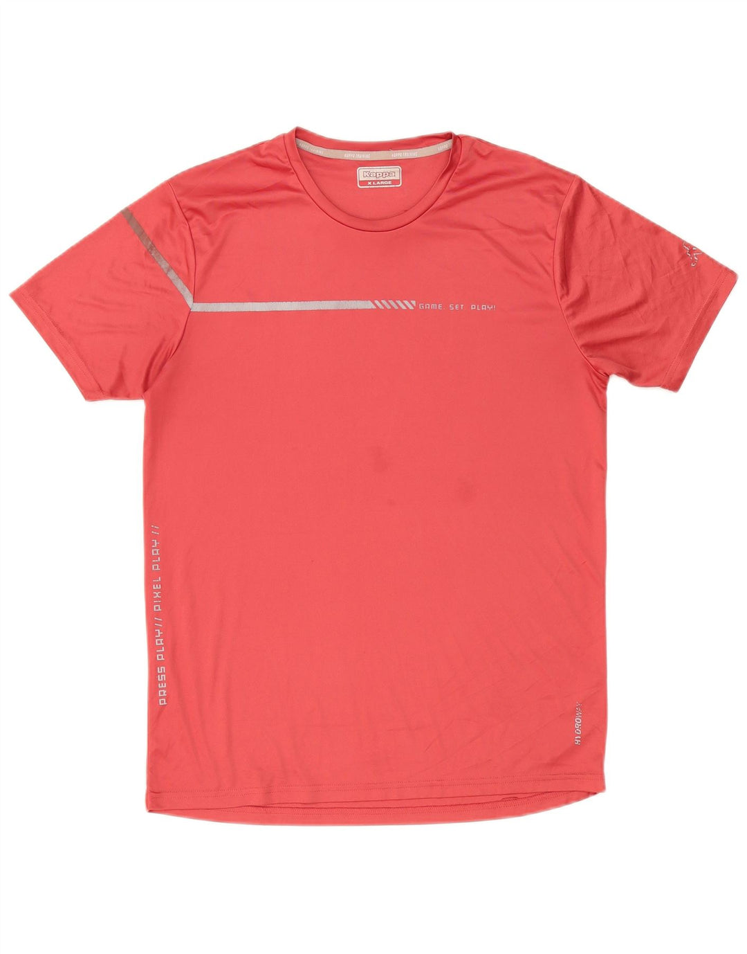 Kappa Мужская футболка Top XL Красный Полиэстер