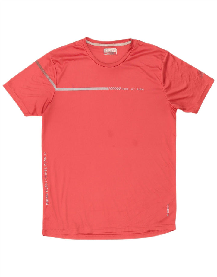 Kappa Мужская футболка Top XL Красный Полиэстер