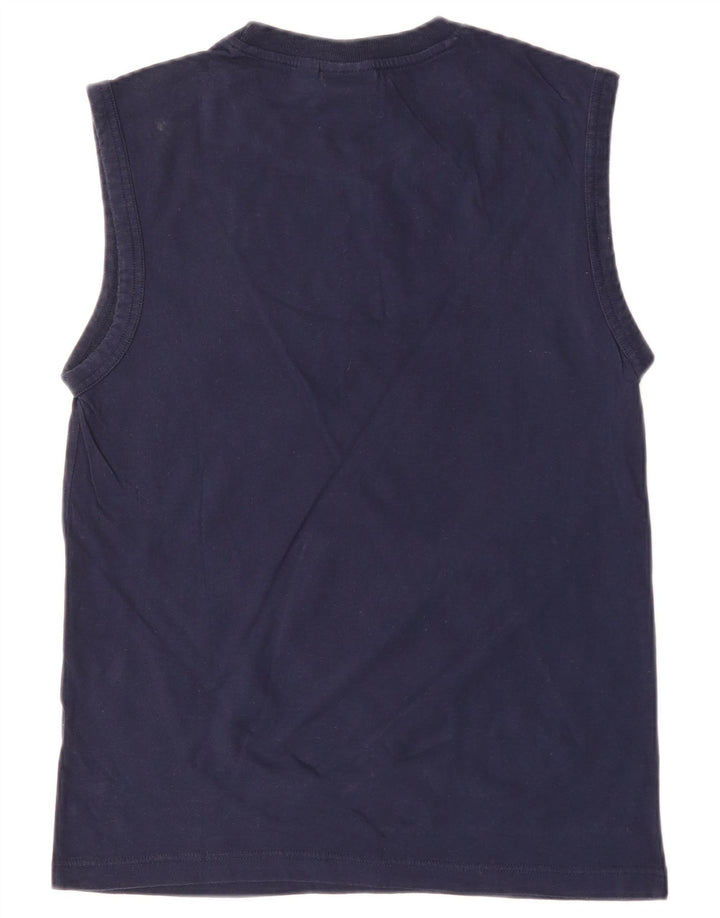 Женский жилет с рисунком FILA UK 18 XL, темно-синий, хлопок