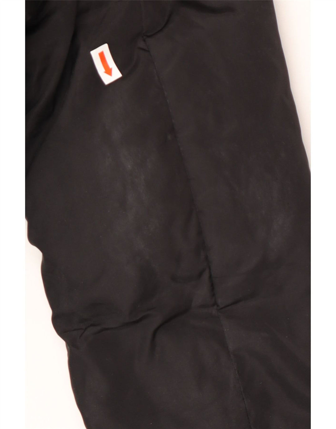 ARMANI JEANS Женское пуховое пальто оверсайз с капюшоном IT 38 XS Черный Полиэстер