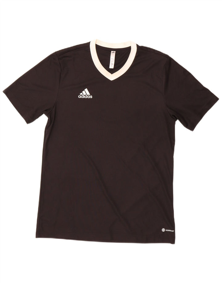Мужская футболка Adidas Aeroready, большой черный полиэстер
