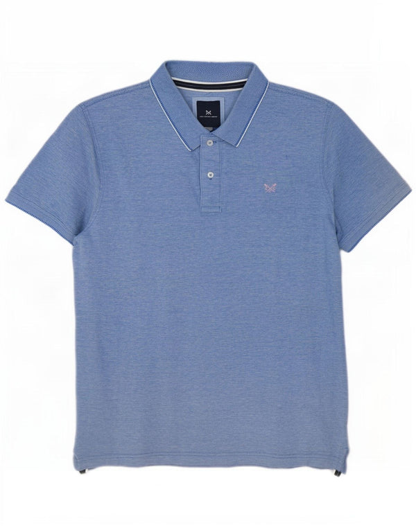 Мужская рубашка-поло Crew Clothing 2XL, синяя, хлопок