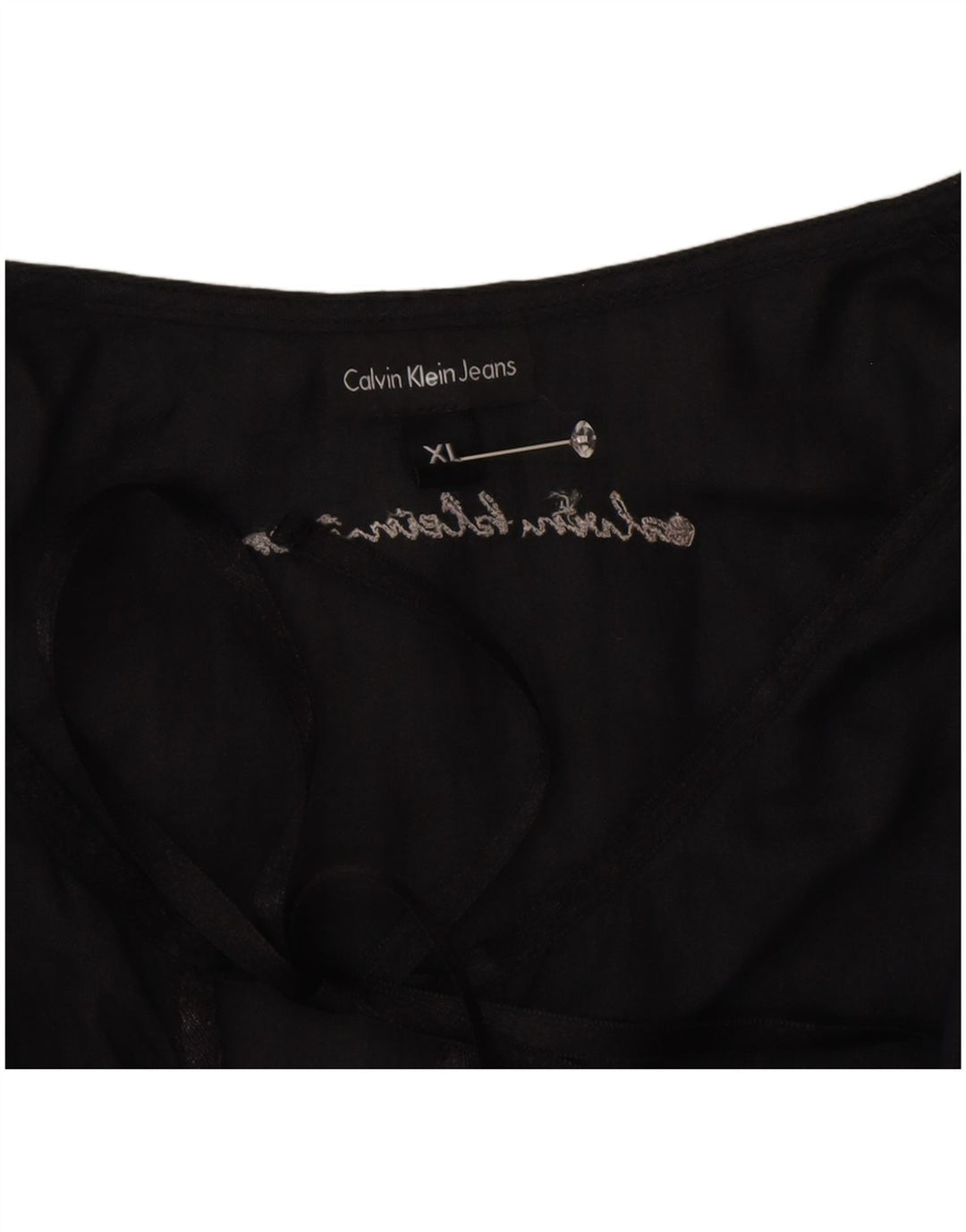 Женская блузка Calvin Klein Jeans Top UK 18 XL Черный