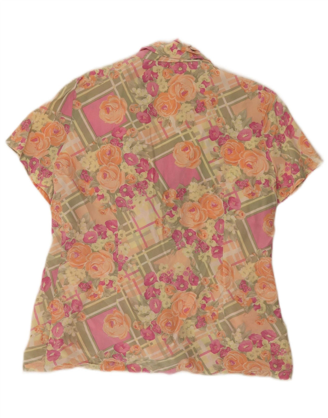 Liette Womens Double Breasted Shirt Blouse IT 46 Large Multicoloured Floral