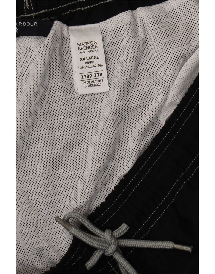 Мужские шорты для плавания Marks & Spencer 2XL, черный полиэстер