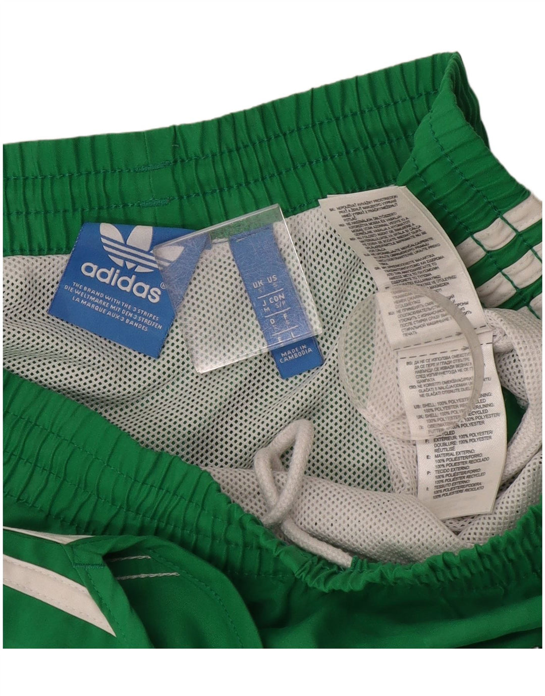 Женские спортивные шорты Adidas, маленькие зеленые, полиэстер