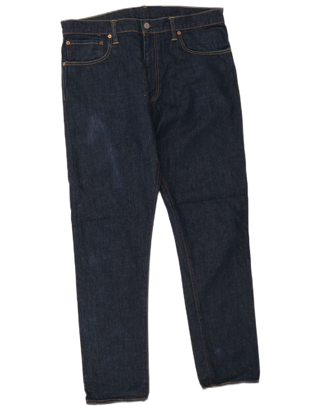Мужские зауженные джинсы Levi's 520 W36 L32 синие, хлопок