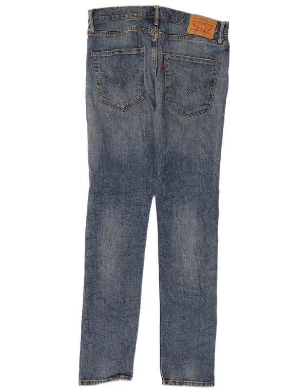 Мужские зауженные зауженные джинсы LEVI'S 512 W33 L32 синие