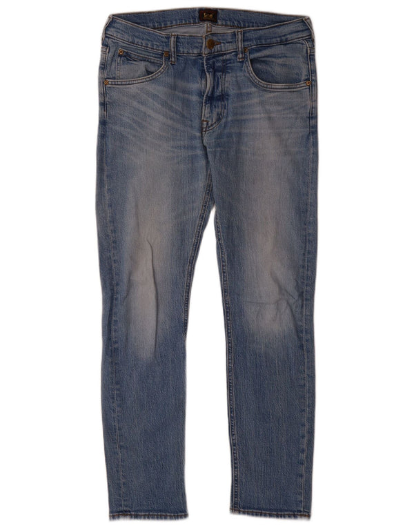 Женские зауженные зауженные джинсы Lee Luke W31 L30, синий хлопок