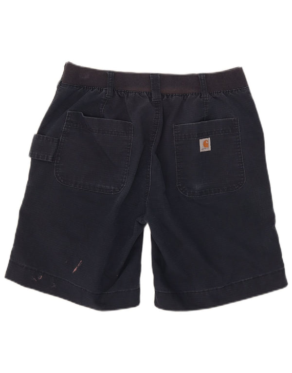 Женские шорты чинос Carhartt оригинального кроя, размер США 10, большие W32, темно-синие, хлопковые