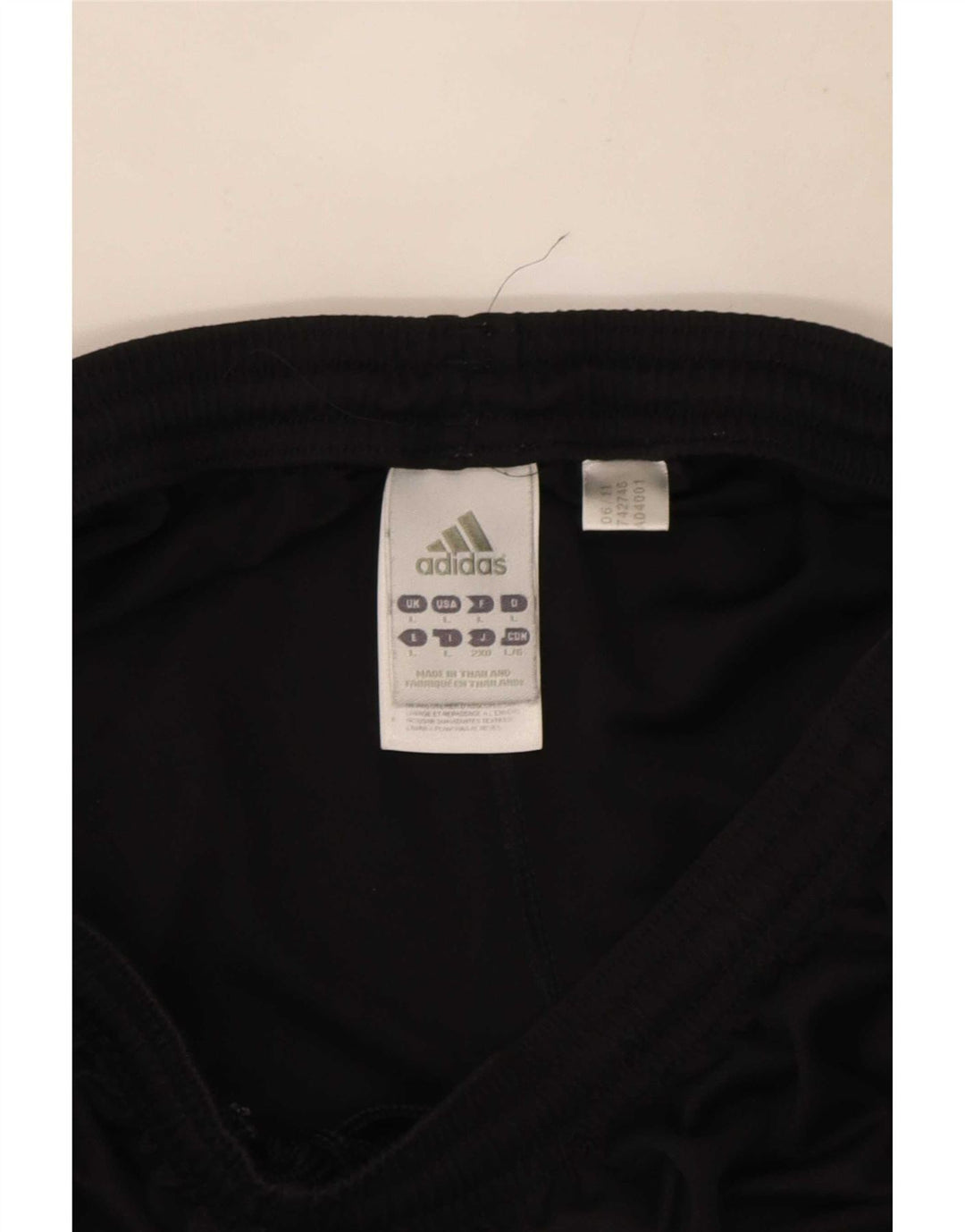 Мужские спортивные шорты Adidas Climalite, большие черные из полиэстера