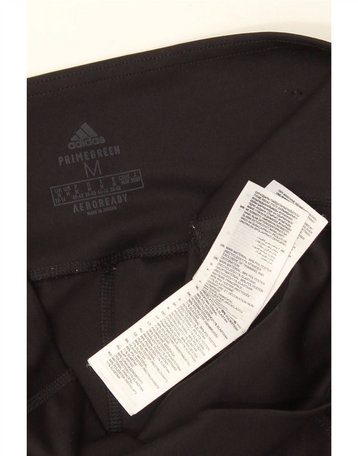 Женские леггинсы ADIDAS Aeroready UK 12/14, средний черный полиэстер