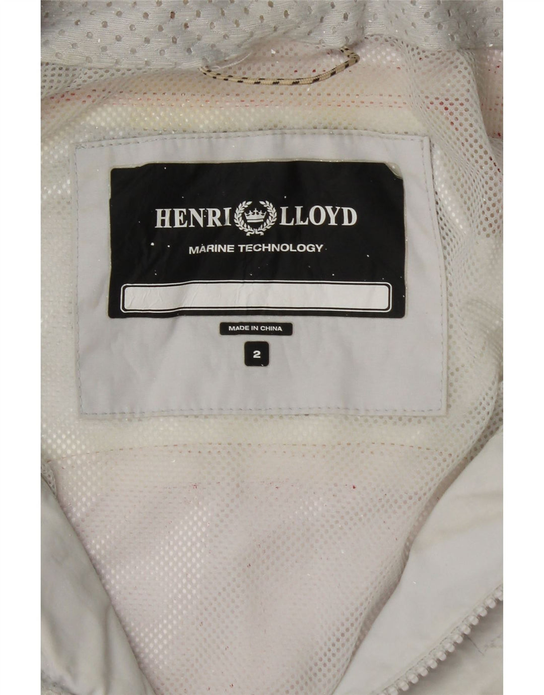 HENRI LLOYD Womens Oversized Hooded Rain Jacket US 2 XS Pink Colourblock