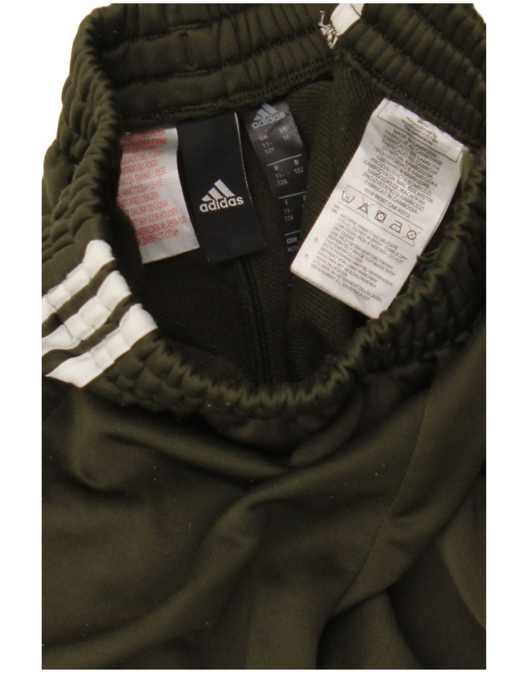 Спортивные брюки ADIDAS Aeroready для мальчиков 11–12 лет, зеленые цветные блоки