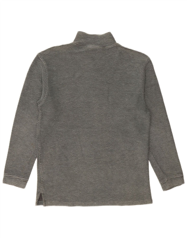 Мужской свитшот с воротником на молнии Weird Fish, джемпер среднего размера, зеленый хлопок, хлопок