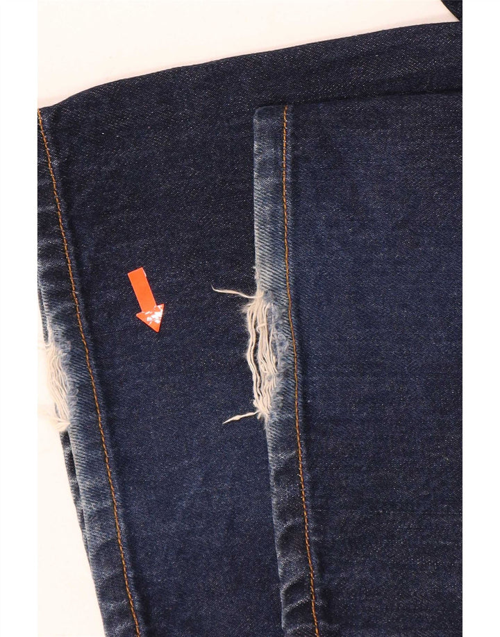 Женские прямые джинсы Levi's 751 W34 L30 синие, хлопок