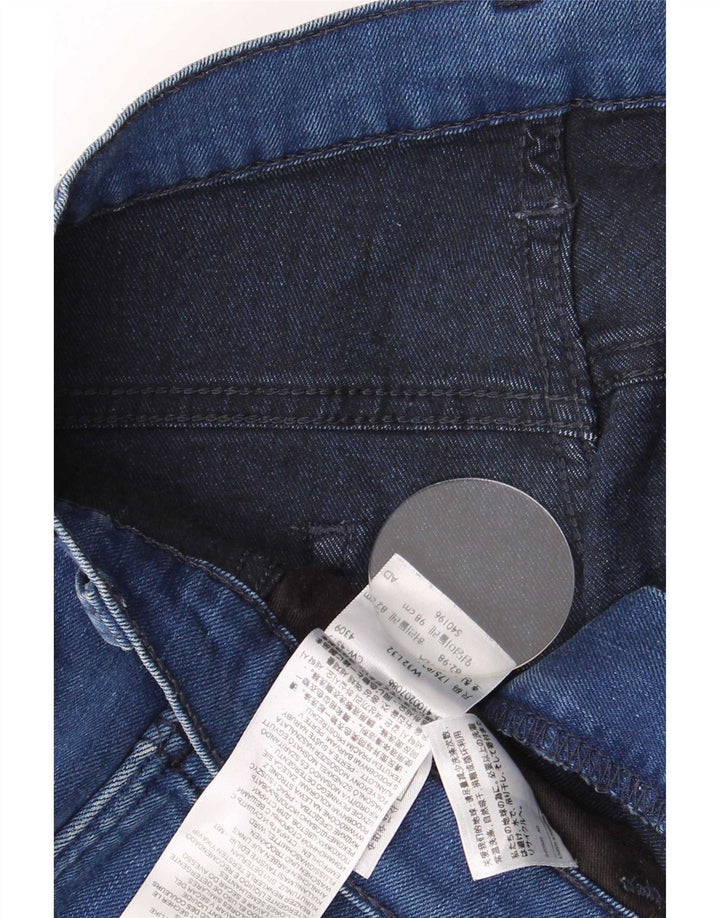 Мужские прямые джинсы Levi's W32 L32 темно-синие, хлопок