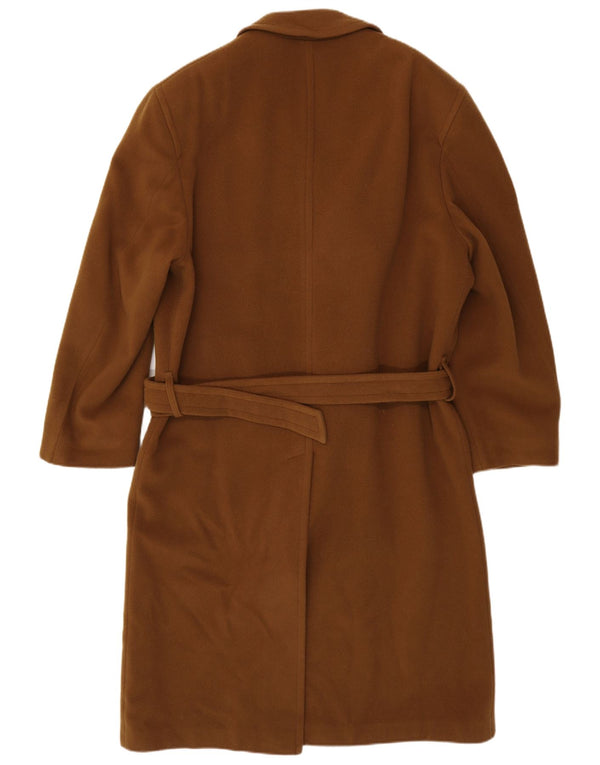 Мужское двубортное пальто VINTAGE UK 38 Medium Brown