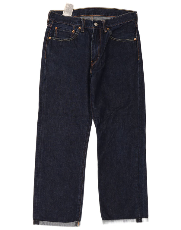 Мужские прямые джинсы свободного кроя Levi's 751 W32 L27 темно-синие, хлопок