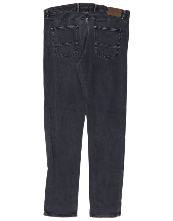 Мужские зауженные джинсы Massimo Dutti EU 36 XL W36 L32 Темно-синие