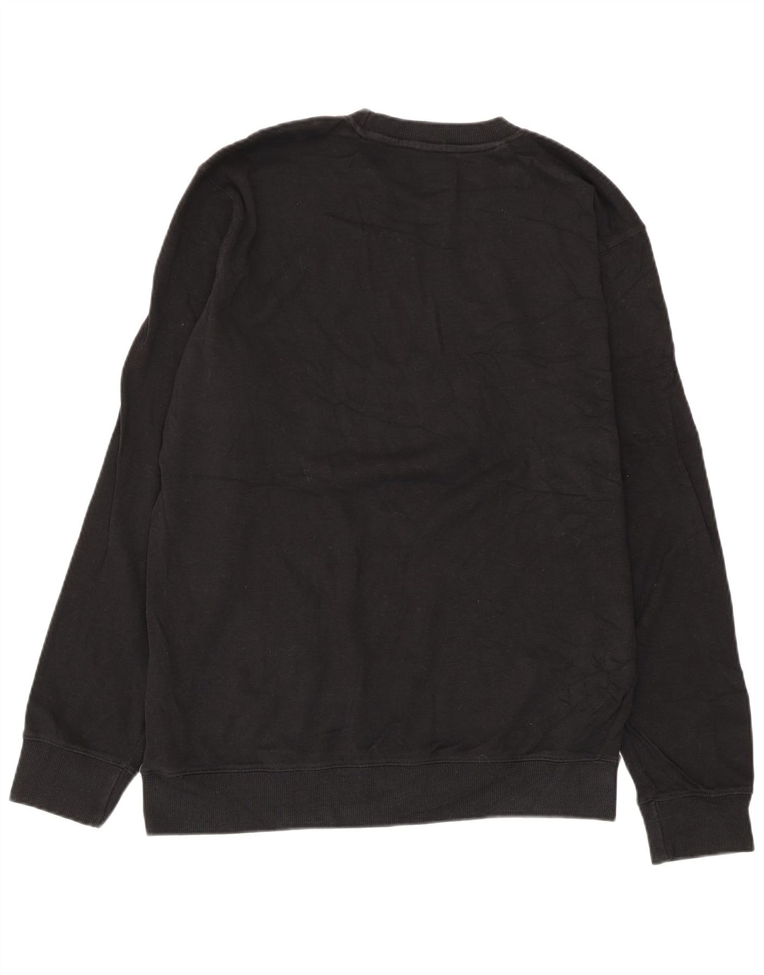 Мужской свитшот Kappa с рисунком, XL, черный, хлопок
